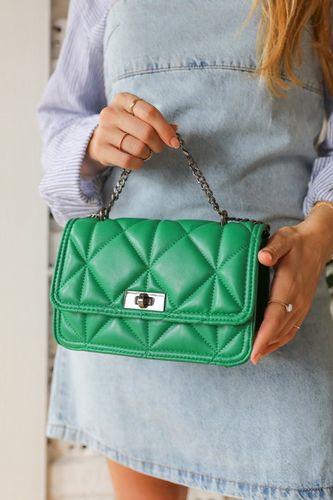 Zoozie Bags Bandolera Verde de Piel de PU Zoozie Bags Bandolera Verde de Piel de PU